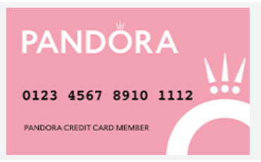 Pandora Credit Card Login